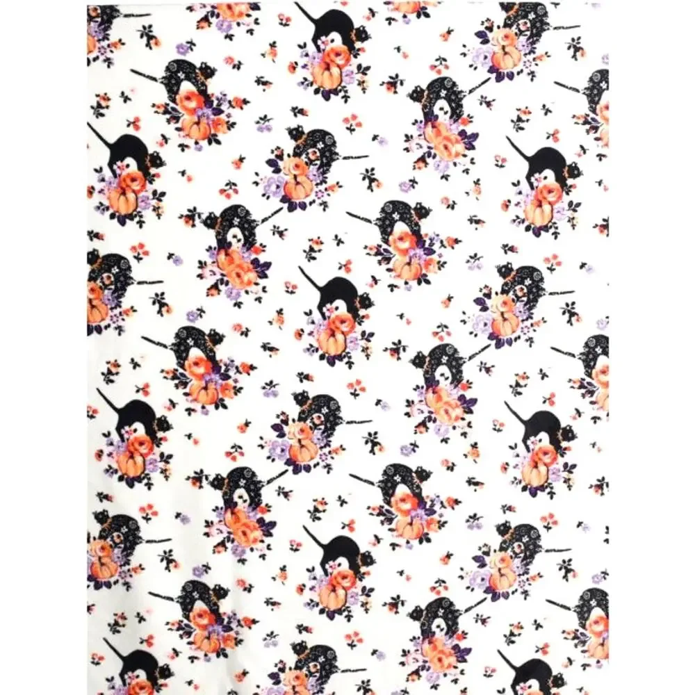 Cath Kidston Reversible Plush Halloween Throw Blanket 50x70 SCAREDY CAT New
